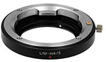 Fotodiox Lens Mount Adapter Compatible with Leica M Lenses on Micro Four Thirds Mount Cameras
