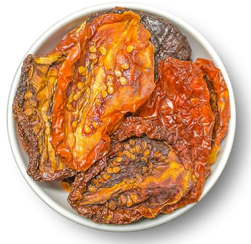 1001 Frucht getrocknete Tomaten ohne Öl 1000 g I Trockenfrüchte für Salate Nudelgerichte Aufläufe Suppen I trockene Tomaten liefern Beta Carotin I Tomaten getrocknet in Premium Qualität 1 kg