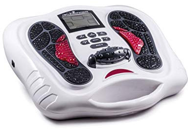 Elettronica roflex Circulation Massager, EMS, Dispositivo di stimolazione tens, tens booster. a infrarossi con funzione massaggio manuale, massaggio, incluso 4 Gel Pads. Il più venduti in Inghilterra.