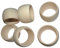 Ronds de Serviette en Bois EFO Magnifiques Porte Serviettes Rustiques pour Décoration de Table à Manger Ronds de Serviette Ronds pour Décoration de Fête — Lot de 6 Ronds de Serviette Artisanaux