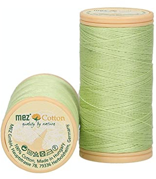 MEZ 4661050-02525 Nähgarne, 100% Baumwolle, 2525, Stärke 50, 100m, 9 Gramm