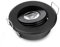 JOYINLED 10 Pack Mini 3 W LED Spot Light Warm White 3000K Black LED Swivelling Recessed Ceiling Light for Home Cabinet DIY Lighting Cut-out Hole Size 40-45mm