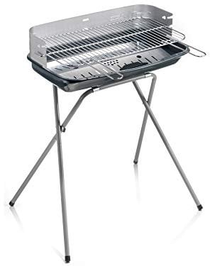 Ompagrill 60400ECOL Barbecue Carbone, Alluminio