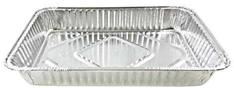 13 x 9-Inch Oblong Foil Pans (Pack of 12) - Disposable Aluminum Foil Cake Pan - Freezer & Oven Safe - for Baking, Cooking, Storage & Reheating - Bake Cakes, Casseroles, Quiche & Dishes
