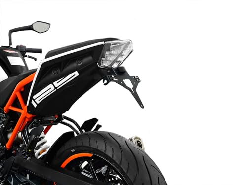 ZIEGER Motorrad Kennzeichenhalter kompatibel mit: KTM 125 Duke