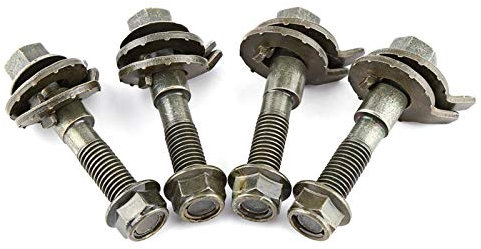 Tornillos excéntricos para automóvil, 4 14 mm, pernos de alineación de cuatro ruedas para automóvil, pernos de leva son adecuados para automóviles