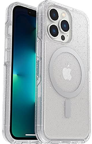 OtterBox iPhone 13 Pro Symmetry Series+ Case - Stardust, Ultra-Sleek, Snaps to MagSafe, Raised Edges Protect Camera & Screen
