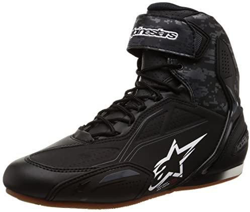 Alpinestars 2510219-11828.5, Stivali Moto Uomo, Nero, 40.5 EU