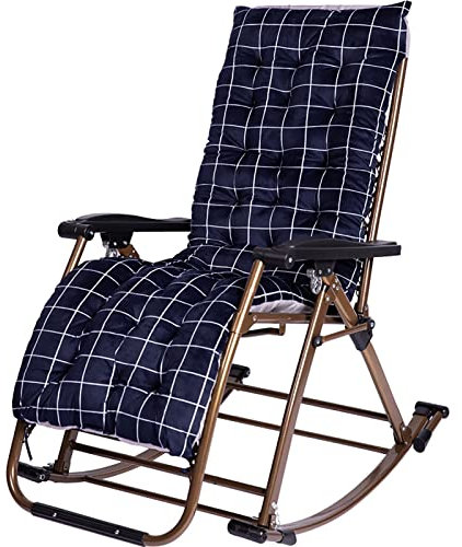 50 * 160cm Garten Lounge Matte Matratze Schaukelstuhl Kissen Gepolsterte Liegekissen Relaxsessel Kissen Ersatz Liegekissen Anti-Rutsch Obere Abdeckung (Color : Style4)