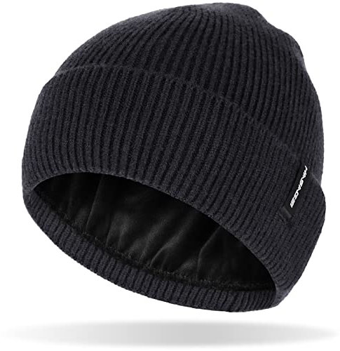 HASAGEI Mütze Herren Damen, Strickmütze Damen, Winter Beanie Mütze Mit Fleecefutter, Mode Cuffed Strickmütze, Thermo Unisex Wintermütze für Outdoor Sports Reisen Skifahren Laufen Radfahren Party