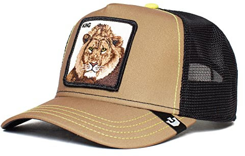 Goorin Bros. The Farm Reflective Collection Unisex verstellbare Trucker-Kappe, Lion Nights, Einheitsgröße