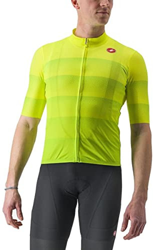 CASTELLI 4523015-032 LIVELLI Jersey Men's T-Shirt Yellow Fluo M