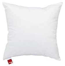 POWER INN – Innenkissen Baumwolle | 30 x 30 cm | Waschbares Kisseninlett als Dekokissen, Sofakissen und Kopfkissen | gefüllt mit Oeko Tex 100 Füllwatte (1, 30 x 30 cm)