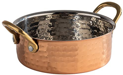 APS 40733 Serviertöpfchen MUMBAI, Edelstahl, Kupfer-Look, Ø 14,0 cm, 0,5 Liter