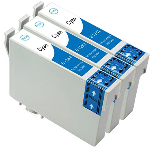 ESMONLINE 3 Set Multipack kompatible Druckerpatronen als Ersatz für Epson T1285 für Epson Stylus Office BX-305 S-22 SX-125 SX-130 SX-230 SX-235 SX-420 SX-425 SX-430 SX-435 SX-438 SX-440 SX-445