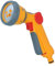 AB Tools Hozelock Multi Spray Gun Soft Touch Water Nozzle Hose Pipe 5 Function Cleaning