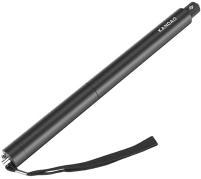 KanDao 29-120 cm Selfie Stick,Unsichtbarer Selfiestick,Extendable Handheld Pole Stick Monopod Kompatible mit GoPro DJI Osmo Pocket 4/3,Insta360 X5/X4/Ace/Ace Pro