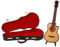 QANYEGN Nachbildung Einer Mini Gitarre aus Holz, Miniatur Gitarre Modell, Holz Mini Modell Simulation Musikinstrument für Home Office Decor