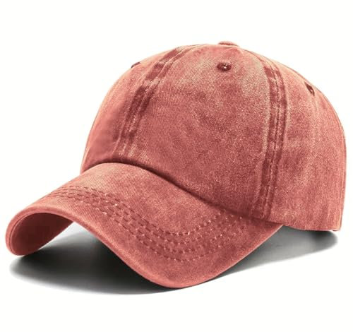 Van Der Rich ® - Baseball Cap Classic Cap - Damen-Herren (Orange, One Size)