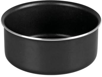 Sitram 712768 Casserole Aluminium pressé SITRAMOVIBLE FAMILY Ø 16 cm H 7.5 cm, Revêtement intérieur anti-adhésif sans PFOA - Tout feux dont induction, Noir