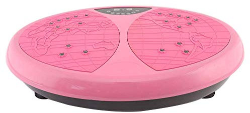 JDSHFEN Vibration Exercise Machine Vibration Plate Power Plate Magnet Physiotherapy System Silent Motor with Resistance Bands Training Gym Coach Weight Loss Home Exercise Equipment Blue