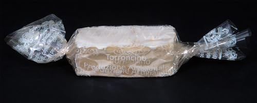 Torrone Ostia, Mandorle, Pistacchio e Miele Artigianale Calabrese1 Kg.(2, Mandorle, Miele e Pistacchio ricoperto con Ostia)