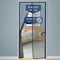 HONGTAISHENG Mosquitera Puerta Magnetica, 100x215cm Cortina Mosquiteras para Puertas, Se Cierra Automáticamente, Fácil Instalación sin Taladrar, para Puerta del Balcón, Puerta Patio, Negro