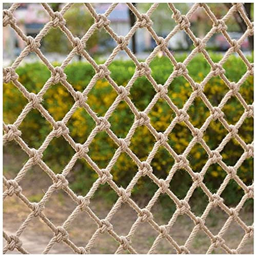 Bird Rope Net Pet Climbing Bird Toys Cargo Net Rope Mesh Net Rope Swing Rope Safety Netting Rope Netting Heavy Duty Cargo Net Climbing Rope ,Support Customization(5Mx5M(16.4FTx16.4FT))