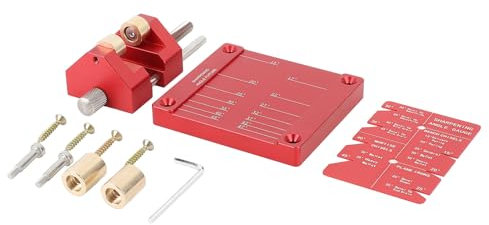 YWBL-WH Manuale di Affilatura a Scalpello Accurata Honenführer Jig -kit per Velivoli in Legno, Angolo in Acciaio Inossidabile -guinsime