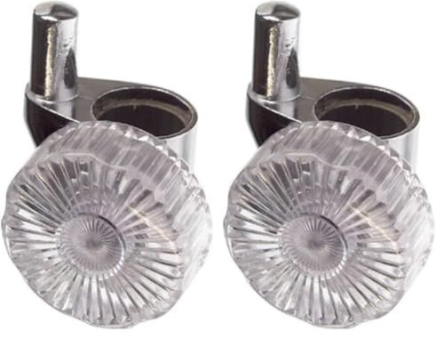 Cornat Brause-Schieber 18 mm Drehknopf/Dusch-Schieber/Handbrause Halterung/Dusche/Badezimmer / TECB3386 (Packung mit 2)
