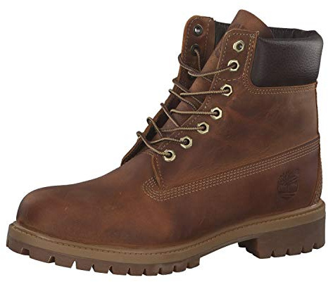 Timberland Mens Heritage 6 IN Premium Braun Boots