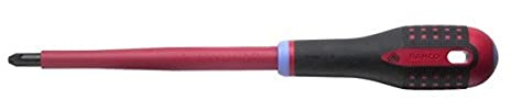 Bahco BE-8840S Ergo Pz-4 Insulated Screwdriver, Multi-Colour, 365 mm