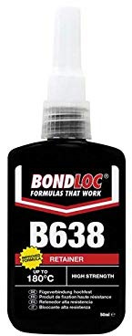 Bondloc BONB63850 Industrial Retaining Adhesives, Set of 6