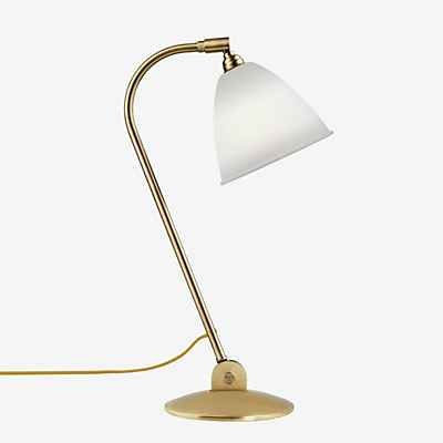 Bestlite BL2 Tischleuchte Messing, Knochenporzellan
