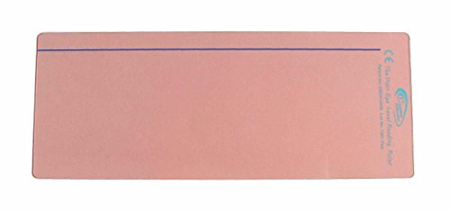 The Original Plain Window Reading Ruler Overlays - Pink (Pack of 10) by Crossbow Education UK - Dyslexia Aids and Visual Stress Specialists