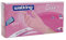 Gants jetables en nitrile Walking Elle rose (Taille S)