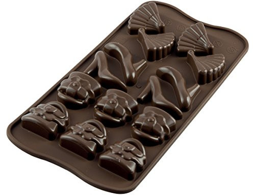 silikomart 22.114.77.0065 Stampi in silicone, Marrone