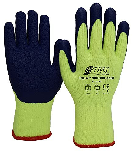 Schutzhandschuh NITRAS Winter Blocker Gr. 11 (12 Paar)