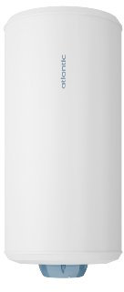 Atlantic, Chauffe-eau électrique Zénéo Vertical mural standard 50L, pour 1 adulte HxØ 575x505 mm, une puissance de 1200 watts, Il a un temps de chauffe est de 2h23