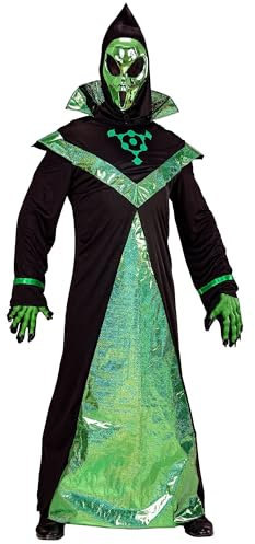 W WIDMANN MILANO Party Fashion - Costume Alien, Extraterrestre, Espace, Martien, Costumes de Carnaval, Halloween