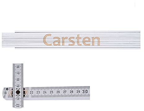 Zollstock mit Namen Carsten