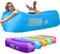 Wekapo Aufblasbarer Lounger mit Tragebeutel, Sicherungsstock und Pflaschenöffner für Reisen, Camping, Wander, Schwimmbad- und Strandparties.