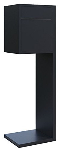 Standbriefkasten, Design Briefkasten Hermes Schwarz - Bravios
