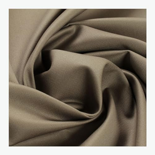 Stoff am Stück Stoff Baumwolle Köper sand beige fest robust stabil Jeans Baumwollstoff