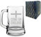 Engraved Football Tankard, Come On England Flag Design with Gift Box, Euro Football Soccer Rugby Sport Championship