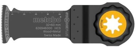 Metabo Heller Starl.Plus 626946000 Lame de scie plongeante pour bois HCS 32 x 60 mm