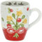 THUN - Mug Mazzo di Stelle Sweet Christmas - Porcellana - Linea Sweet Christmas - Living, Arredare la Casa - 300 ml, Box: 19,5x12,5x11; Mug: Ø 8,5