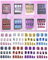Townley Girl 96 Pcs Glitter-Glamup & Metallic Press-On Nails Ensemble de Faux Ongles Artificiels avec Kit de Pointes d'Ongles en Acrylique à Couverture Complète Pré-Collées, Sleepovers et Makeovers