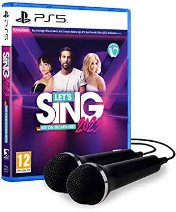 Let's Sing 2023 German Version [+ 2 Mics] (PlayStation 5) [AT-PEGI]