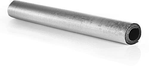 EASYmaxx Wärme-Reflexionsfolie für Heizkörper | Reduziert Wärmeverlust zwischen Wand und Heizkörper | Individuell zuschneidbar - 70x100cm - silber
